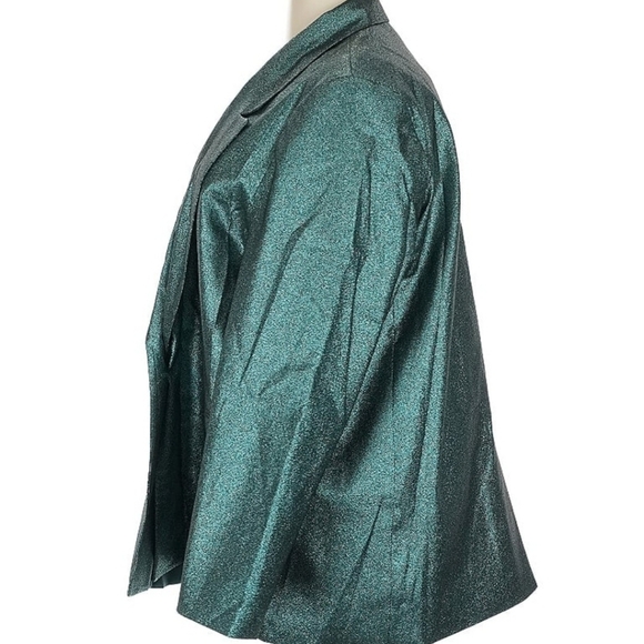 Nasty Gal Inc  Metalic Blazer Size 18 NWT - Picture 4 of 6